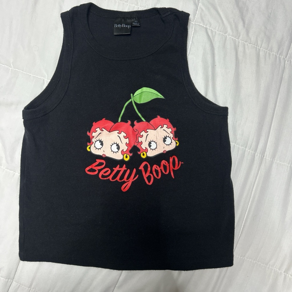 Betty Boop Cherry Tank Top